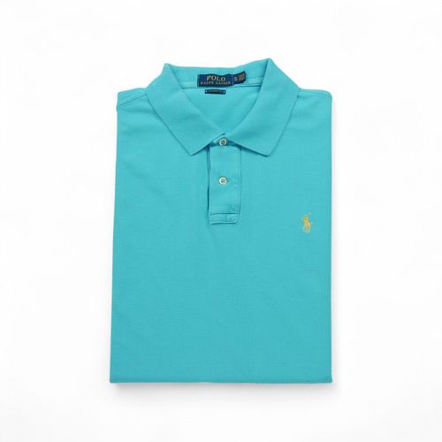 Reconditionné - Polo Manches Courtes Homme - Taille Xl - Homme - Turquoise
