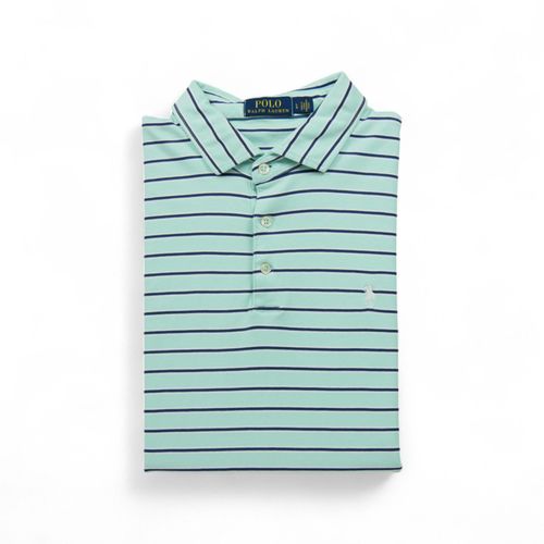 Reconditionné - Polo Manches Courtes Homme Vert - Taille L - Homme - Vert