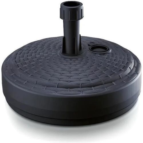 Pied De Parasol - Non Spécifié - 18 Kg - Polyéthylène - Rechargeable En Eau Ou Sable - 39 X 39 X 13 Cm