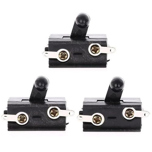 AETHERISZYPHER-3 pack hair clipper power switch universal electric cordless cutting trimmer machine on-off senior clippers controller button accessories replacement fit for wahl & most other brands tools part