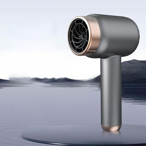 Aetheriszypher-Cordless Portable Blow Dryer Fast Drying Technology Hair Dryer 3 Speed Compact Professional Wireless Hair Dryer Rechargeable Blow Dryer For Travel And Home Use Uselow Noise (Grey) 