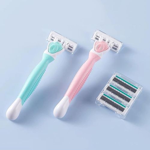 Aetheriszypher-Women's Razors - 6 Blades, Non-Slip Grip, 19 Refills & 2 Handles Great Value Travel Pack For Razors For Women Sensitive Skin 