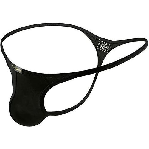 String Sexy Pour Hommes, Tongs T-Back Pour Hommes, Slips Sexy Taille Basse, Sous-Vêtements Pour Hommes, Bikini String, Sous-Vêtements Gai Xl Noir