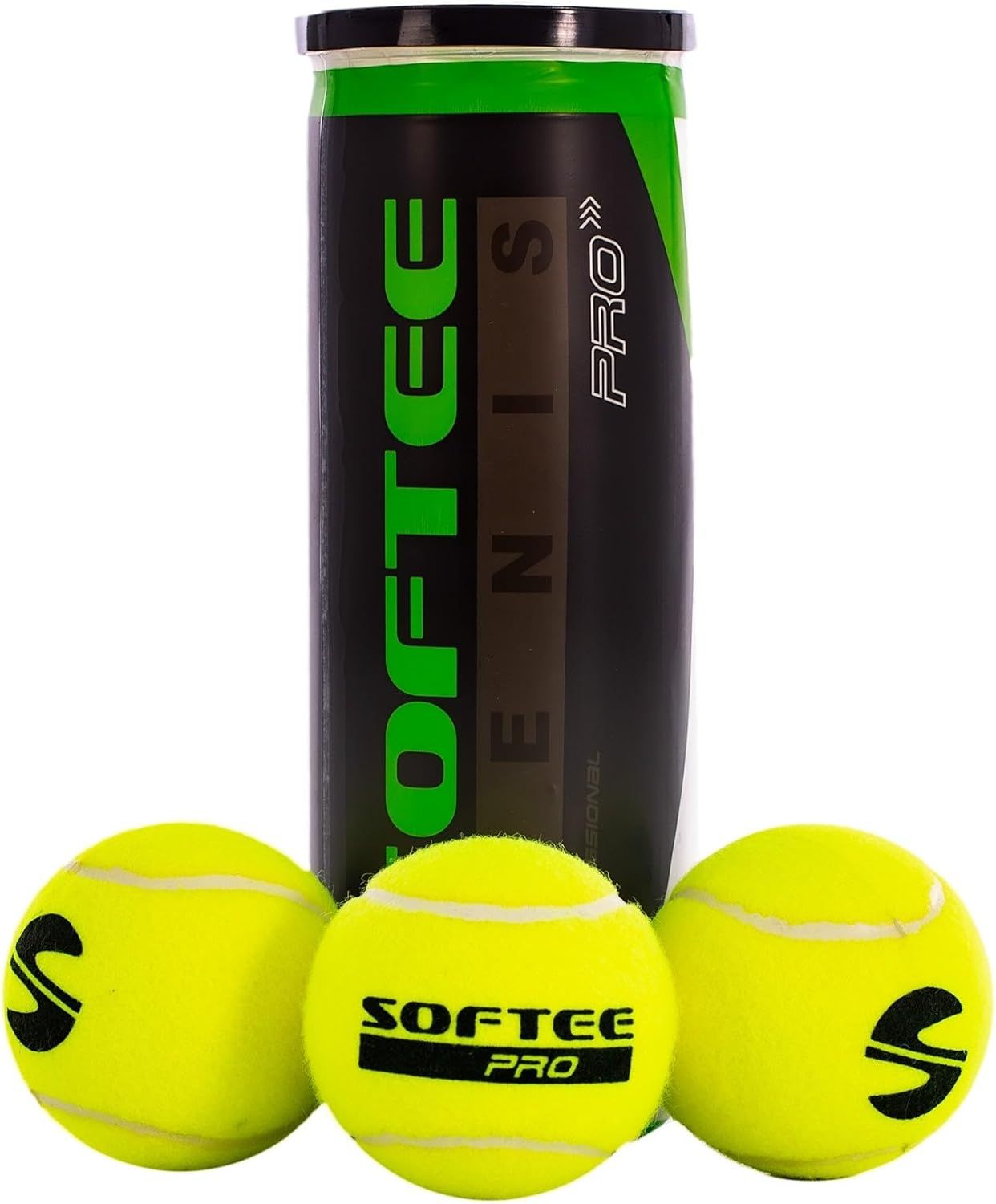 Checarzhn--No1-Bote 3 Pelotas Tenis Softee Pro