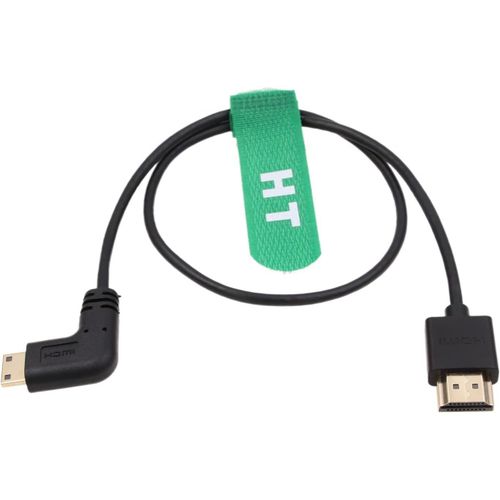 ERYI-Mini Câble Hdmi 4K 60P 8K Uhd Pour Nikon Z5 D750 Sony Sr7E Canon 5Div Atomos Ninja V Portkeys Video Assist Monitor Type A C Hdmi 2.1 Angle Droit 50Cm