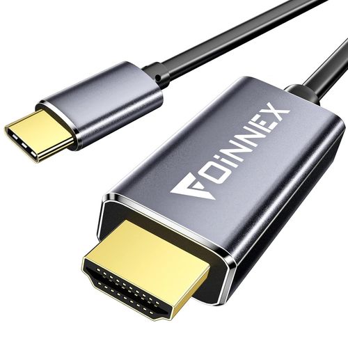 ERYI-Câble Usb C Vers Hdmi, 4K 30Hz Cable Usbc Type C A Hdmi, Usb C 3.1 Thunderbolt 3/4 To Hdmi Câble Pour Macbook Pro/Air, Imac, Ipad Pro, Galaxy S20 S10, Surface, Dell, Hp, 3M/10Ft