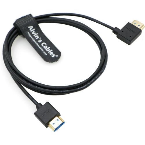 ERYI-Câble Hdmi 8K 2.1 Haute Vitesse Pour Atomos Ninja V Moniteur Droit Vers Angle Gauche Cordon Hdmi Pour Z Cam E2, Pour Sony Fs5 | Fs7| A7S3 Caméras 4.9Ft | 1.5M