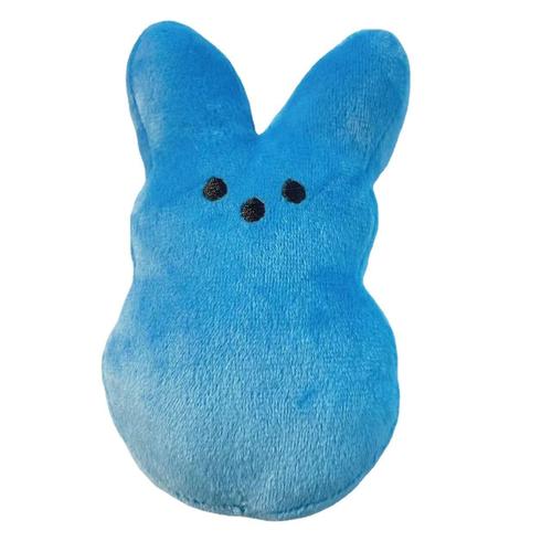 15 Cm Mignon Animal Étoile Carotte Peep Lapin Poupée, Kawaii Animal Lapin En Peluche Poupée Jouet Enfants Cadeaux Décor De Bureau 1 Pièces Bleu