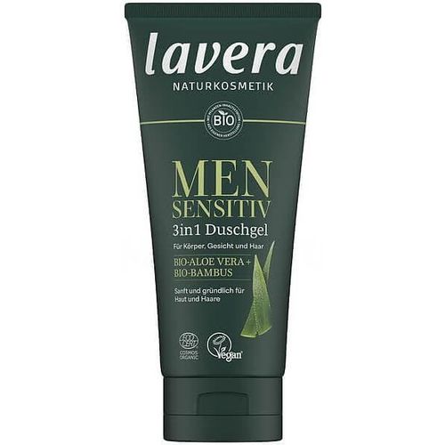 Eryi-Men Sensitiv Gel Douche 3 En 1 - Rafraîchissant Et Revigorant - Pour Peaux Sensibles - Bambou Bio Et Aloe Vera Bio - Végétalien - Cosmétique Naturel - 200 Ml 