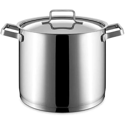 Casserole - Pujadas - 24 Cm - Acier Inoxydable - Poignées Ergonomiques - Compatible Induction