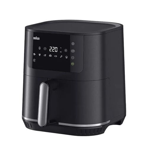 Braun HF5030 Friggitrice ad aria calda 6L 1700W 8 programmi Touch LCD Nero