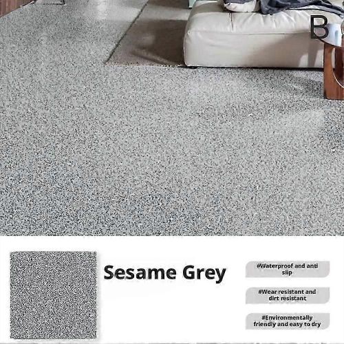 Peinture epoxy effet marbre haute brillance pour sols de garage et surfaces en beton