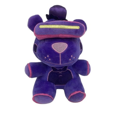 Jouets en peluche de lapin violet fletri 7 pouces Fnaf Security Breach Bonnie Doll a collectionner Nightmare Freddy Jouets en peluche pour les fans d'enfants Publicite de tres haute qualite