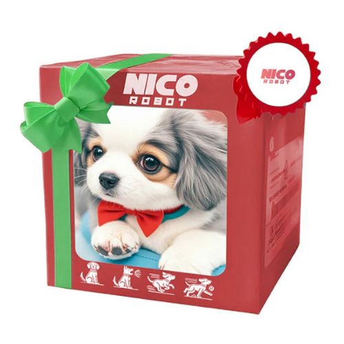 Jouet interactif en peluche pour chiot - Robot chien electronique qui marche, aboie, hoche la tete et remue la queue - Cadeau parfait pour les garcons et les filles