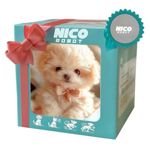 Jouet interactif en peluche pour chiot - Robot chien electronique qui marche, aboie, hoche la tete et remue la queue - Cadeau parfait pour les garcons et les filles