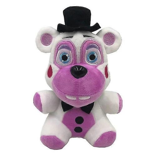 Jouets en peluche de lapin violet fletri 7 pouces Fnaf Security Breach Bonnie Doll a collectionner Nightmare Freddy Jouets en peluche pour les fans d'enfants Publicite de tres haute qualite