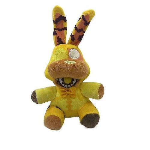 Jouets en peluche de lapin violet fletri 7 pouces Fnaf Security Breach Bonnie Doll a collectionner Nightmare Freddy Jouets en peluche pour les fans d'enfants Publicite de tres haute qualite