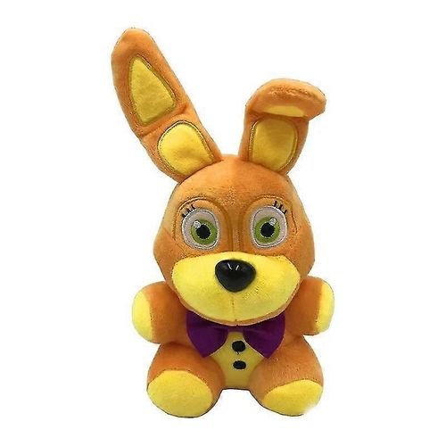 Jouets en peluche de lapin violet fletri 7 pouces Fnaf Security Breach Bonnie Doll a collectionner Nightmare Freddy Jouets en peluche pour les fans d'enfants Publicite de tres haute qualite