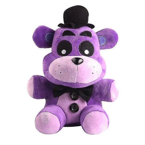 Jouets en peluche de lapin violet fletri 7 pouces Fnaf Security Breach Bonnie Doll a collectionner Nightmare Freddy Jouets en peluche pour les fans d'enfants Publicite de tres haute qualite