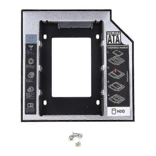Boitier universel pour disque dur SATA 12,7 mm pour lecteur optique CD/DVD-ROM