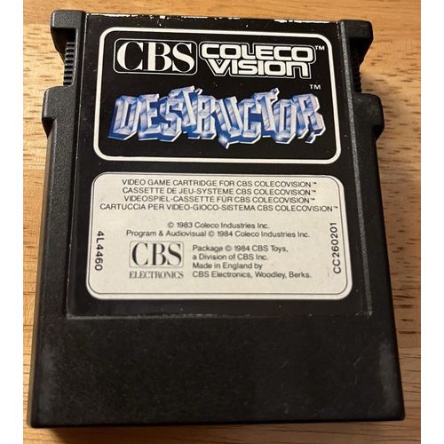 Destructor - Cbs Colecovision
