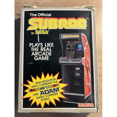 Subroc - Cbs Colecovision