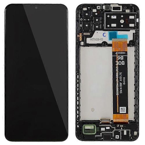 Ecran Lcd Et Numeriseur De Remplacement Avec Chassis (Sans Logo) Pour Samsung Galaxy A13 4g (Grade C)