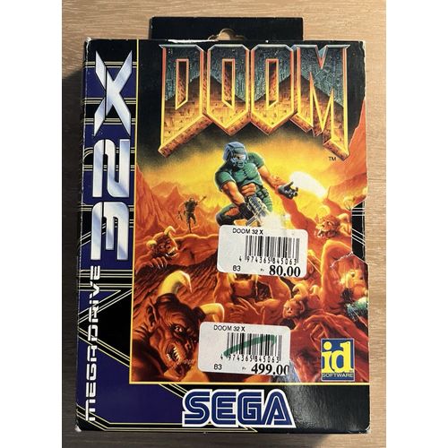 Doom Sega Megadrive 32x Version Pal