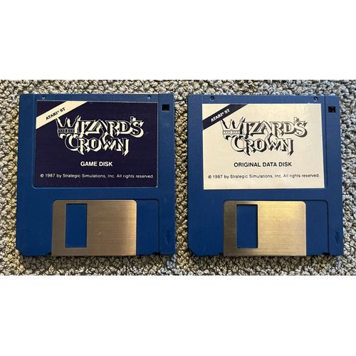 Wizard'S Crown Atari St (Strategic Simulation 1987)