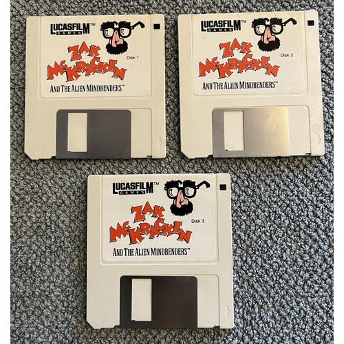 Zak Mckraken And The Alien Mindbenders - Atari St - Lucas Film