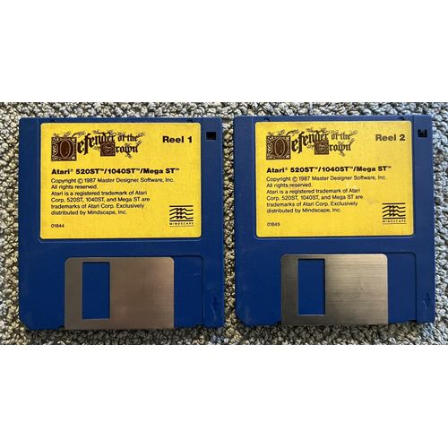 Defender Of The Crown - Atari St 520/1040/Mega
