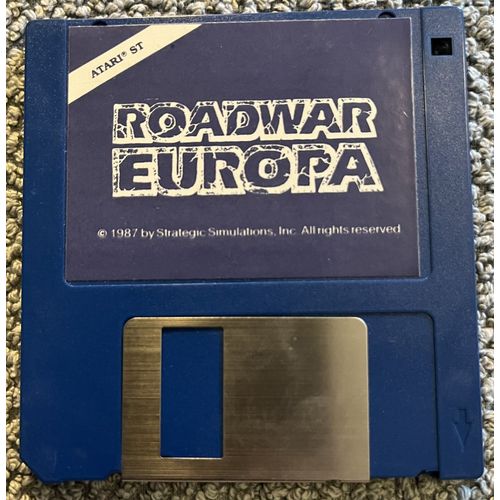 Roadwar Europa - Atari St (Strategic Simulations 1987)