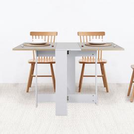 Table à manger semi-ovale pliante Aulne 81x80cm modèle:HOMNI 6