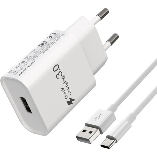 Type-C Chargeur Rapide pour Samsung Galaxy A14, A13, A15, A12, 4G/5...