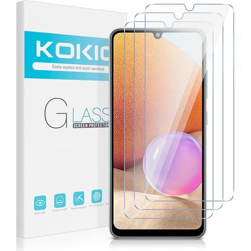 Lot De 3,Verre Trempé Galaxy A32 4g 6.4"",Dureté 9h,Protecteur D'écran Uhd 0,33 Mm Pour Samsung Galaxy A32 4g,Résistant À L'usure Et Sans Bulles