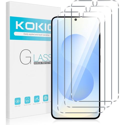 Lot De 3, Verre Trempé Pour Samsung Galaxy S25 Plus 5g, Dureté 9h, Protecteur D'écran Uhd 0,33 Mm Pour Samsung Galaxy S25 Plus, Résistant À L'usure Et Sans Bulles
