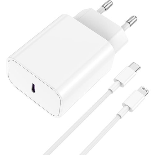 Thef-2-Pack Iphone Chargeur Rapide Original Et 3m Câble Usb C To Lightning [Mfi Certifié] 20w Chargeur Iphone 13 14 Secteur Type C Adaptateur Pour Iphone 14 Plus/13 Pro Max/12 Mini/11 Pro/Xr/Xs/Se/8/