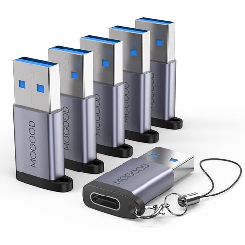 THEF-Adaptateur USB C Femelle vers USB Mâle Adaptateur USB Type C OTG Convertisseur Câble Chargeur Adaptateur Type C pour MacBook M1 M2 iPad Pro 2022 Galaxy S23 S22 S21 Oculus Quest