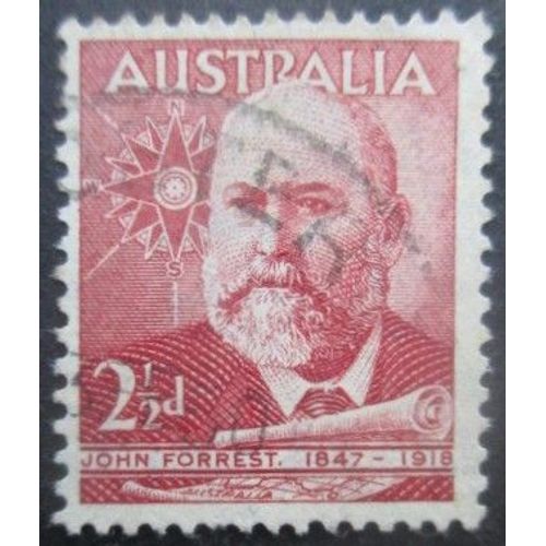 Australie N°170 John Forrest Oblitéré