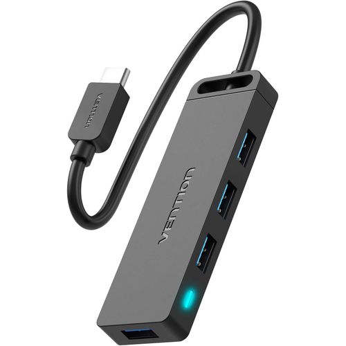 Hub USB C 3.0,Multi Port USB C Hub Dock 4 in 1 Data Extender Compatible avec MacBook Pro Air,iPad Pro,Galaxy Tab,Surface Go 2,Laptop and More-50cm