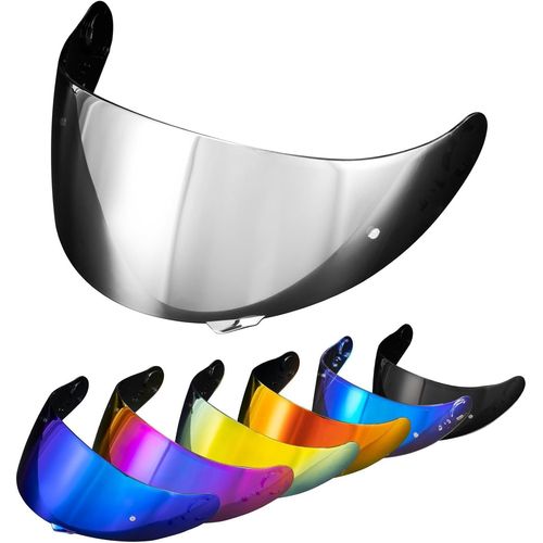 Visière De Casque Pour Shoei Gt Air Gt Air 2 Tc-5 Tc-9 Neotec Cns-1,Visière Teintée Pour Casque Moto Accessoires(Miroir Argenté Profond)