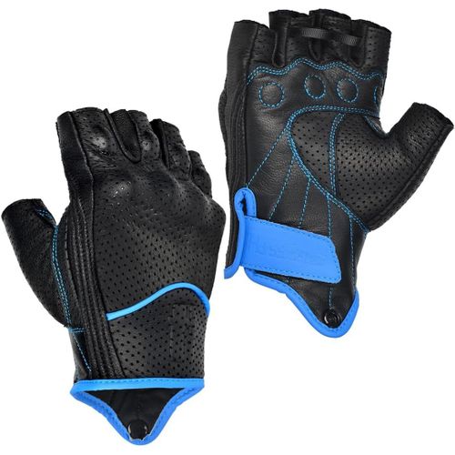 Gants De Moto Pour Homme Gants De Conduite En Cuir Perforé Cm044eu.[T511]