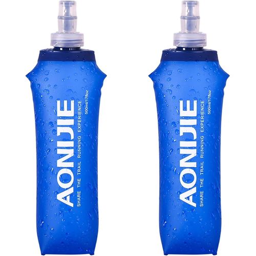 Gourde Souple Pliable Flasque Running Gourde Sport Bouteille D'eau Souple Poche Hydratation Réservoir D'eau Flacon Pour Utilisation En Extérieur.[T418]