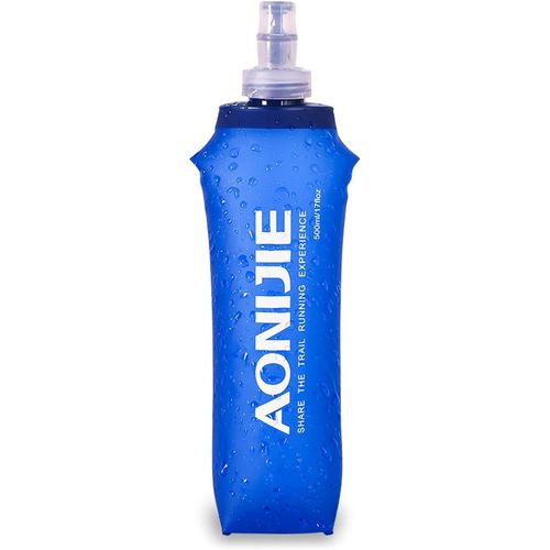 Gourde Souple Pliable Flasque Running Gourde Sport Bouteille D'eau Souple Poche Hydratation Réservoir D'eau Flacon Pour Utilisation En Extérieur.[T422]