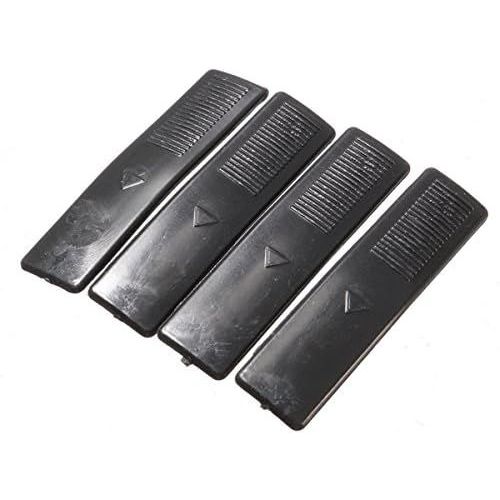 4 Pcs Rail De Toit Clip Rack Molding Cover Remplacement Noir Compatible Avec M-Azda 2 3 5 6 Cx7