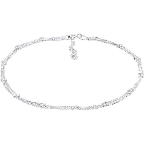 Cmjaagur-Women's Timeless Ball Anklet Made Of 925 Sterling Silver[M410]
