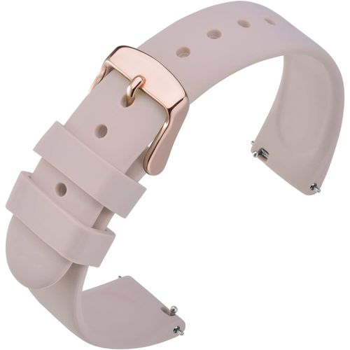 Bracelets De Montres Silicone,Bracelet De Rechange En Caoutchouc À Dégagement Rapide 18mm 20mm 22mm,Boucle En Acier Inoxydable.[U2496]