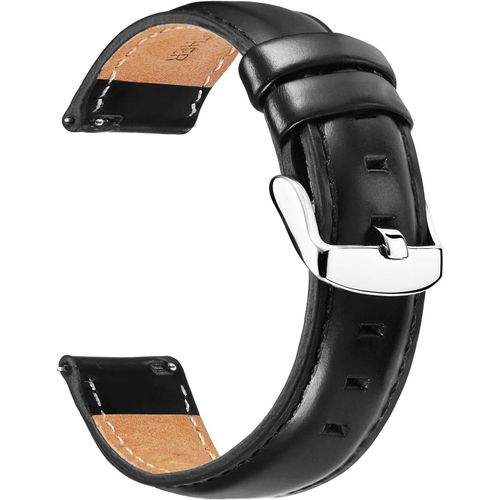 Bracelets De Montres En Cuir Bracelet Pour Montre De Remplacement À Libération Rapide En Cuir Souple Pour Hommes Et Femmes 12mm 13mm 14mm 17mm 18mm 19mm 20mm 22mm.[U2324]