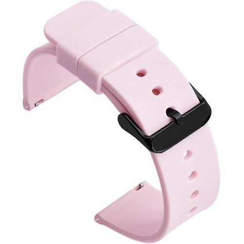 14mm 16mm 18mm Bracelet De Montre En Silicone,Dégagement Rapide Replacement Bande.[U3782]