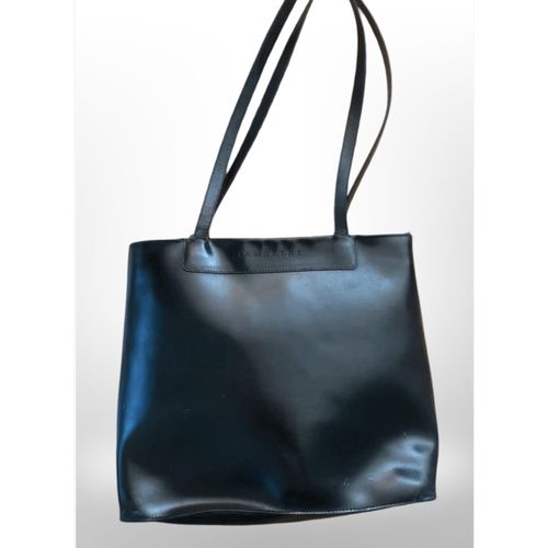 🔆 Chic et TBE sac Lamarthe noir cuir L30 x H26,5 cm et 58 cm avec lanière P 9 cm